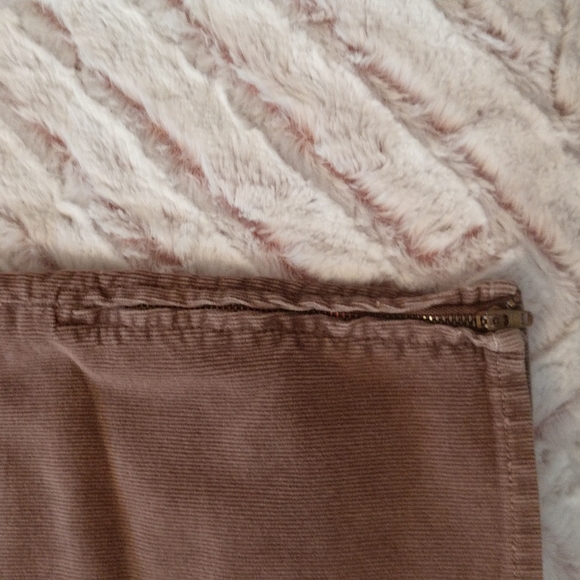 J. Crew Pink Corduroy Zip Ankle Pant Stretch Casual Skinny CUTE! - Picture 3 of 5